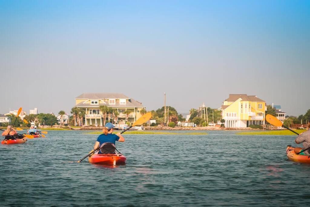 Oceanview 3-Story Getaway W/ 3 Decks, Pool, Game Room Myrtle Beach Exterior photo